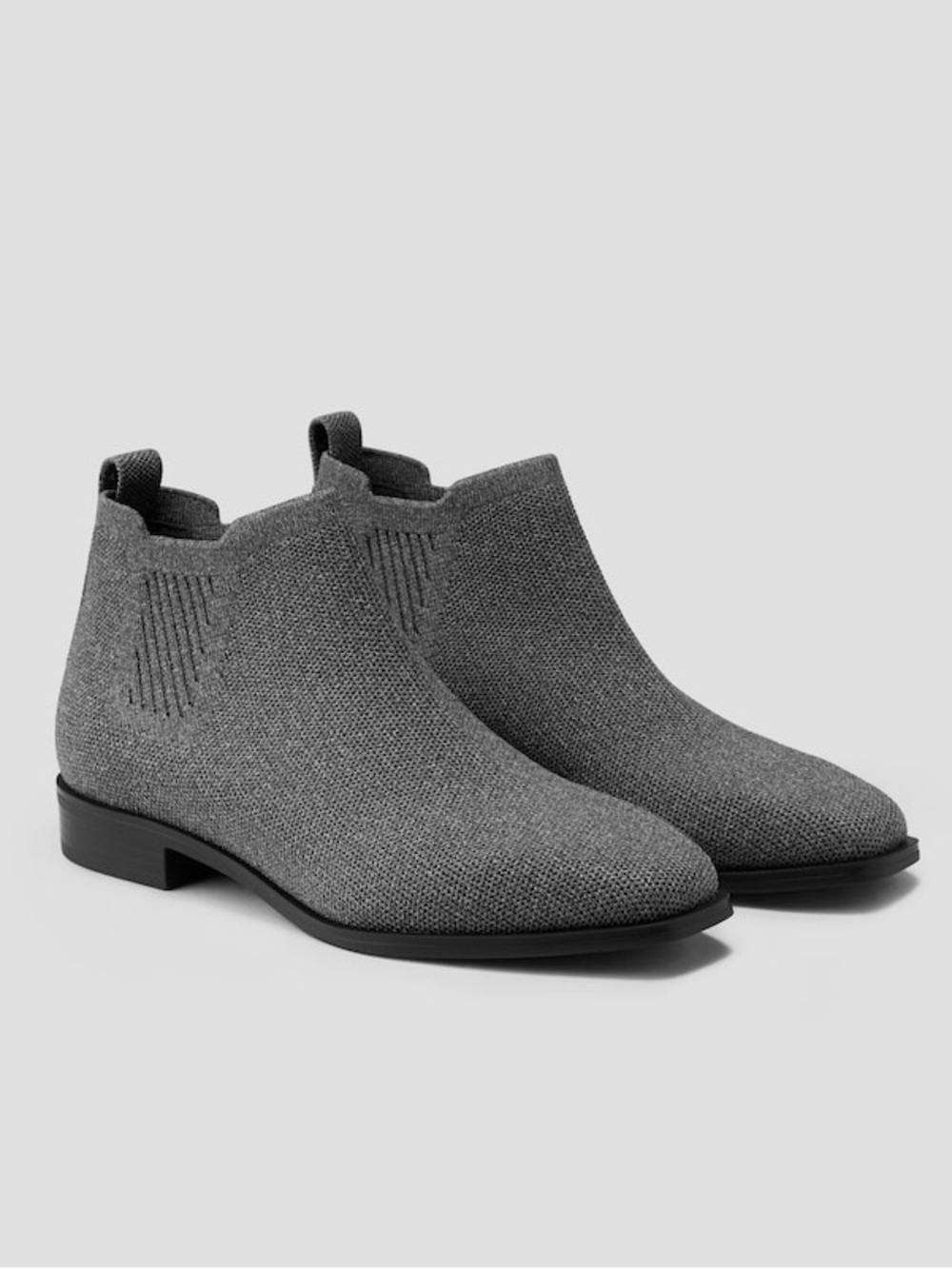 Vivaia Square-Toe Water-Repellent Ankle Boots (Ryan Pro) in grey size 35/ USA 5